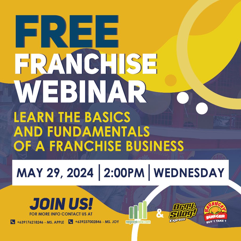 Free Franchise Webinars May 29, 2024